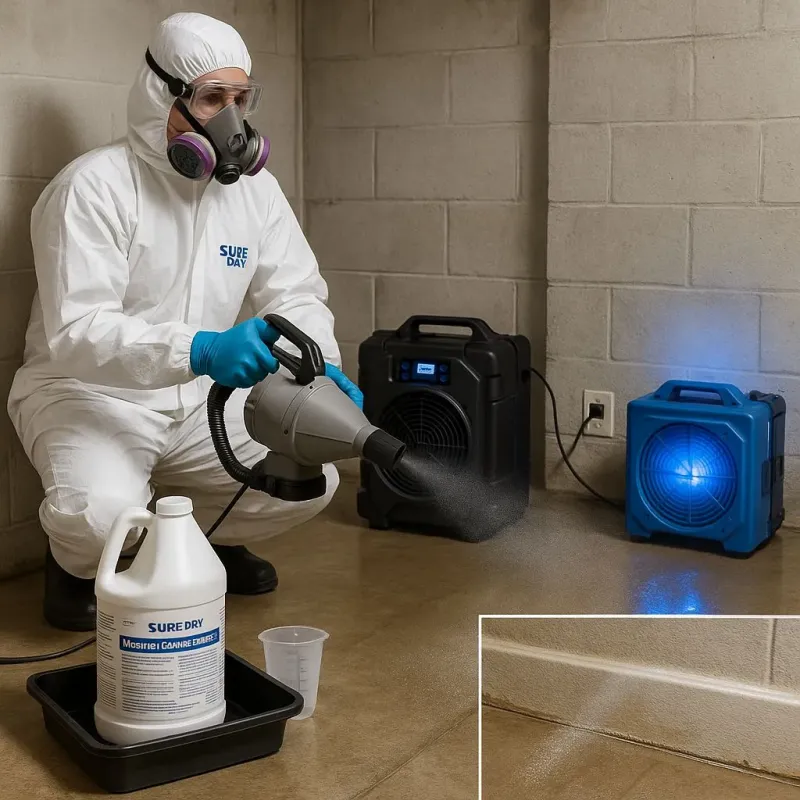 Sanitization and Odor Removal process in Kinney County, TX